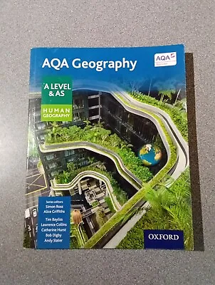 AQA Geography A Level & AS Human Geography Student Book ... By Collins Lawrence • £8.80