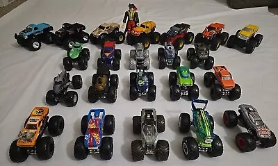 Lot Of Hotwheel Monster Jam Trucks  & More! Read Description For Details! 👀 🛻 • $49.99