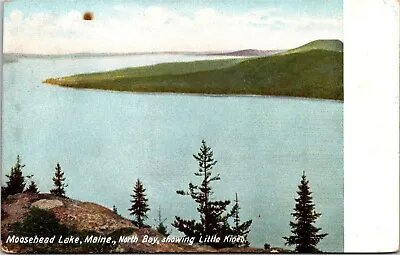 $4.95 • Buy North Bay Showing Little Kineo Moosehead Lake Maine ME Unposted UDB Postcard