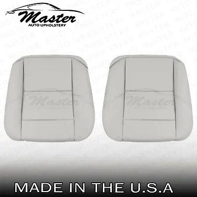 Fits 2007 - 2010 Volvo C70 Front Bottom Replacement Cream Leather Seat Covers • $309.22