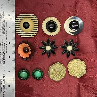 Antique-vintage Lot Of Celluloid Buttons • $19.99