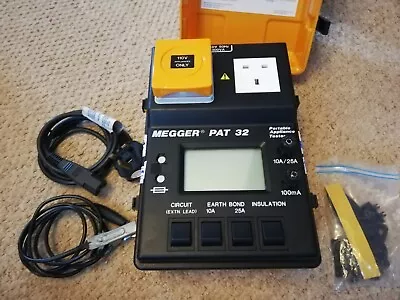 £500 • Buy Megger Pat 32 Portable Appliance Testing Machine Pat Tester  Domestic Commercial