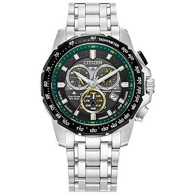 Citizen Promaster MX Eco-Drive Men's Chronograph Racer Watch 43MM BL5578-51E • $212.99