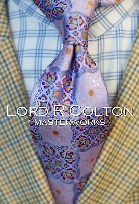 Lord R Colton Masterworks Tie - Limited Edition Tangier Lavender Necktie - New • $59.99