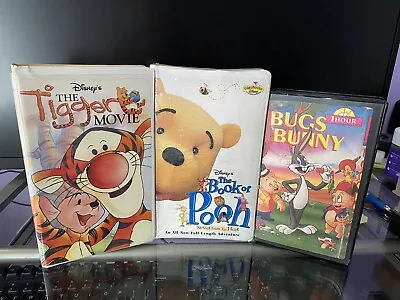 Lot 3 The Book Of Pooh Stories From The Heart (VHS) New Sealed Tigger Movie • $7.30