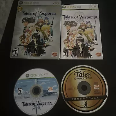 Tales Of Vesperia -- Special Edition (Microsoft Xbox 360 2008) Complete CIB • $11.50