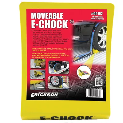 Erickson 09162 E-Track Moveable E-Chock Wheel Chock 1Pc • $26.39