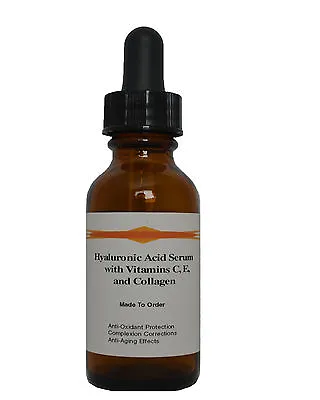 100% Pure Hyaluronic Acid Serum W/ Vitamin C+E+Collagen AntioxidantAnti-Aging • $19.50