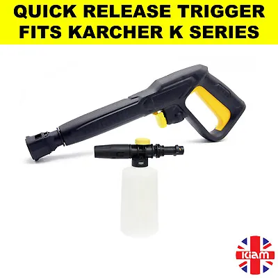 Karcher K2 TRIGGER GUN Replacement Spare Part Pressure Jet Washer With Snow Foam • £31.95