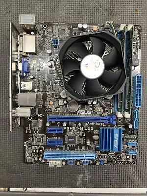 ASUS P8H61-M LX2 R3.0 Motherboard I5-2320@3.00GHz 8GB RAM  - Used Tested • $59.99