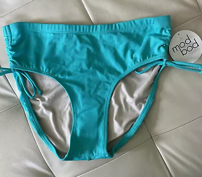 NWT Mod Bod Swim Women Aqua Swimsuit Bottoms XL • $24