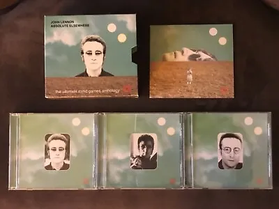 John Lennon Absolute Elsewhere Box Set Slipcase Booklet 1998 Vigotone Mind Games • $195