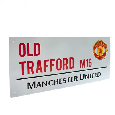 £11.50 • Buy Manchester United FC Old Trafford M16 Street Sign
