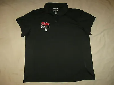 Maryland Terrapins Lacrosse Polo Shirt Adidas Women's XL Ladies UMD LAX NCAA  • $22.99