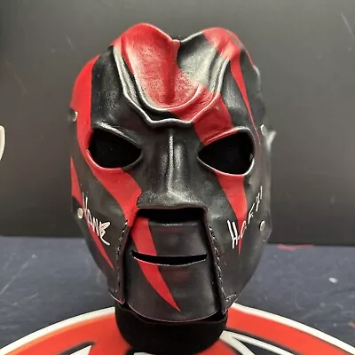 Kane WWE Wrestling Star Signed Autographed Mask Hand Crafted Leather Steiner CX • £260.58