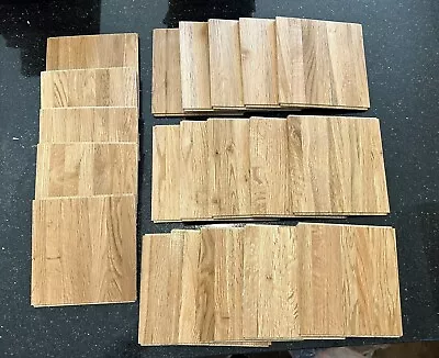 (20) HONEY Oak Parquet Floor: 6 X6 X5/16  PREMIUM White Oak Tiles NEW! D-I-Y • $80