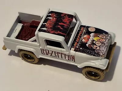 Hot Wheels LED ZEPPELIN Burn Like A Candle JEEP SCRAMBLER Custom Pickup Truck • $9.99