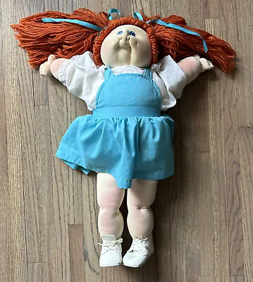 Vintage Xavier Roberts Cabbage Patch Doll Soft Sculpture Little People 1978 Red • $149.99