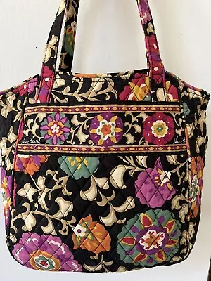 Vera Bradley Suzani Retired Pattern Quilted Shoulder Tote Bag • $18