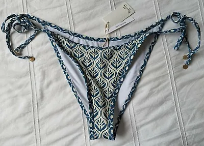 $39.95 • Buy Tigerlilly Bikini Bottom Swim Briefs Tie Sides Vergara Elle Pant Size S BNWT