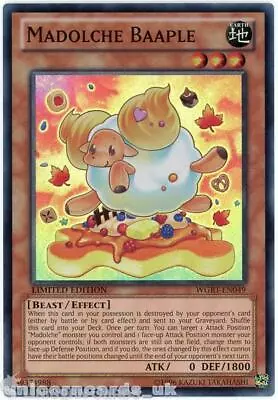 £0.99 • Buy WGRT-EN049 Madolche Baaple Super Rare Limited Edition Mint YuGiOh Card