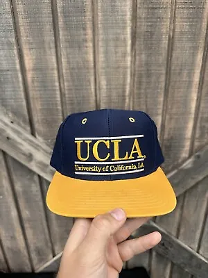 Vintage The Game UCLA Bruins Split Bar Snapback Hat • $19.99