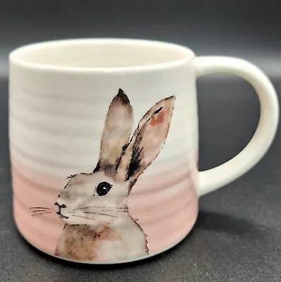 Sainsburys Home - Bunny Rabbit - Pink White - Mug   • £6.99