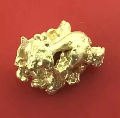 3.26 Grams Natural Native Australian Solid High Quality Alluvial Gold Nugget • $308.18