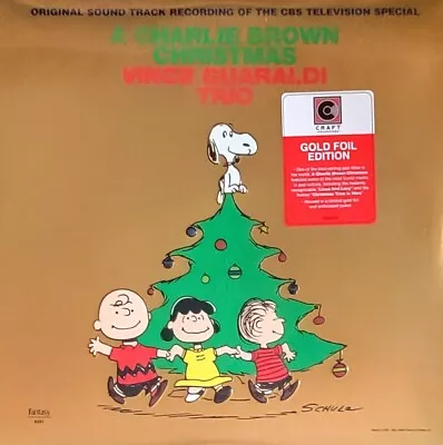 A Charlie Brown Christmas - Vinyl Lp   New   Gold Foil Edition • $19.98