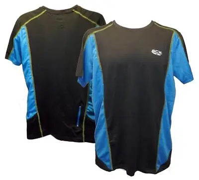 New Blue-Black Mens Sizes S-M-2XL ACX Performance Swim Shirt W/Zipper • $7.64