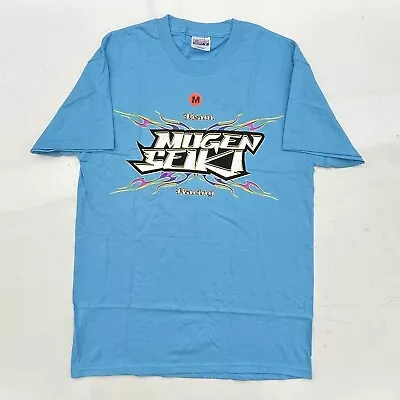 Vintage 90’s Mugen Seiki Team Racing Blue Graphic T Shirt Size Men’s Medium NWOT • $39