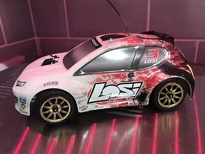 Losi Micro 1/24 Rally 4wd Brushed 27mhz Am. (Micro T 1/36) • £80