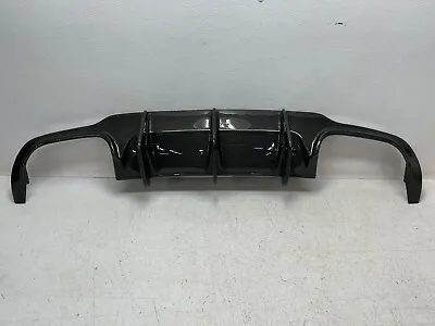 08-14 Mercedes W204 AMG C63 Rear Bumper Lip Diffuser Carbon Fiber Trim 1395 • $161.99