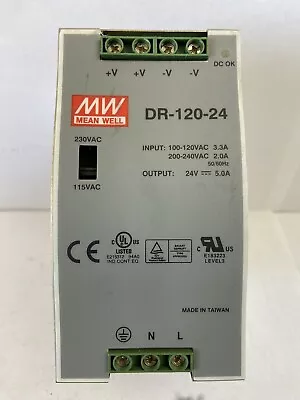 Mean Well DR-120-24 Power Supply • $19