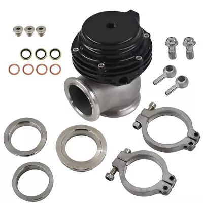 MVS 38mm Wastegate External Turbo With V-band Turbo Flanges For Manifold 14PSI • $79.99