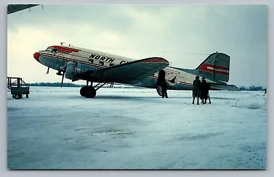 North Central Airlines Douglas DC-3 Airplane N17320 MSN 1966 Vtg Postcard P9 • $5.99