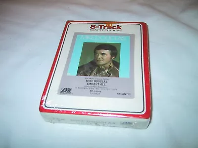 SEALED 8-Track MIKE DOUGLAS Sings It All 1976 Atlantic / RCA • $11.98