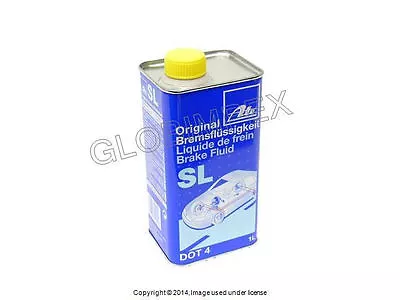 Mercedes R107 W123 Brake Fluid DOT 4 1 Liter ATE +1 YEAR WARRANTY • $45.70