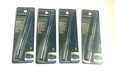 MAYBELLINE MASTER DRAMA  CHROMATIC CRAYON LINER #455  SAPPHIRE SENSATION- 4 Pack • $14.99