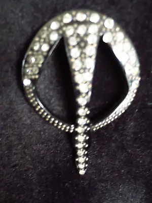 £26 • Buy Art Deco Hat Flash Pin Celluloid Diamante