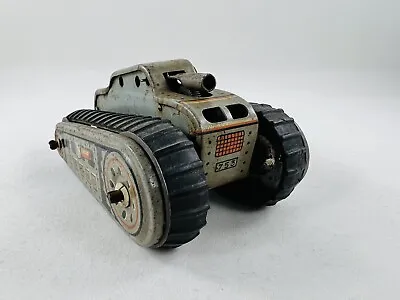 Vintage Modern Toys Tin Tank 753 Friction Japan • $50