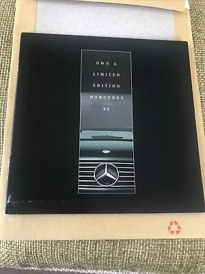 MERCEDES SL R129 Designo ALANITE ALMANDINE & SILVER ARROW 2001 UK Brochure LTD • $63.15