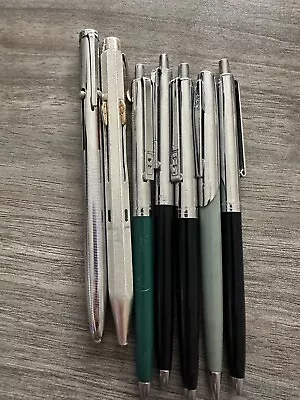 Vintage Papermate Double Heart Metal Ball Point Pen Lot • $38