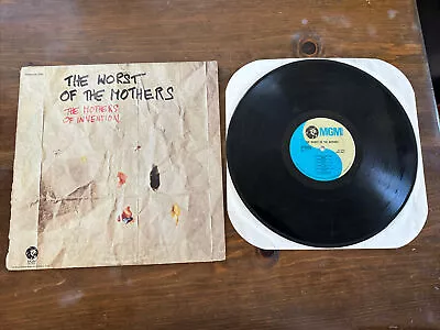 Mothers Of Invention ~ The Worst Of The Mothers ~ LP ~ Vinyl ~ Frank Zappa • $10