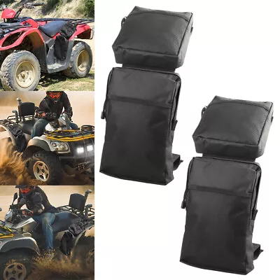 2x ATV Fender Bag Tank Saddlebags Universal Rear Storage Bag For ATV Dirt Bike • $49.99