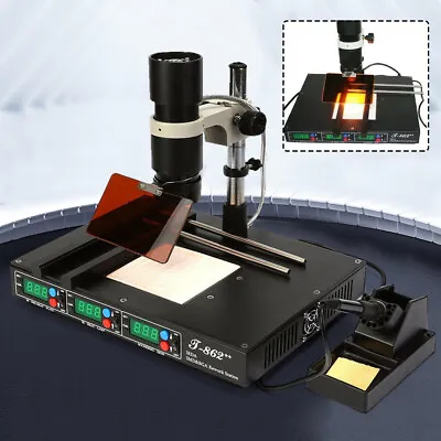 T862++ Infrared Irda BGA - Smt Smd Welder Reflow Rework & Soldering Station • $171.55