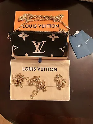 Louis Vuitton MULTI POCHETTE Accessories EMPREINTE LEATHER   Crossbody Bi-color • $995