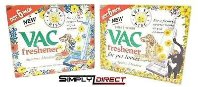 Vac Freshener Hoover Vacuum Cleaners Freshner Disc For Pet Lovers Home Office • £6.75