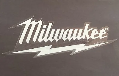 2x MILWAUKEE TOOL 9  White Decals / Stickers Decal For Toolbox Cars Windows... • $5.99