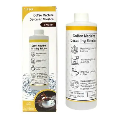 Liquid Descaler Cleaner Descale For Breville Delonghi Espresso Coffee Machine • $13.95